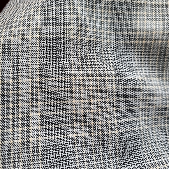 Selected Women Plaid Zip Straight Pants - Picture 11 of 12